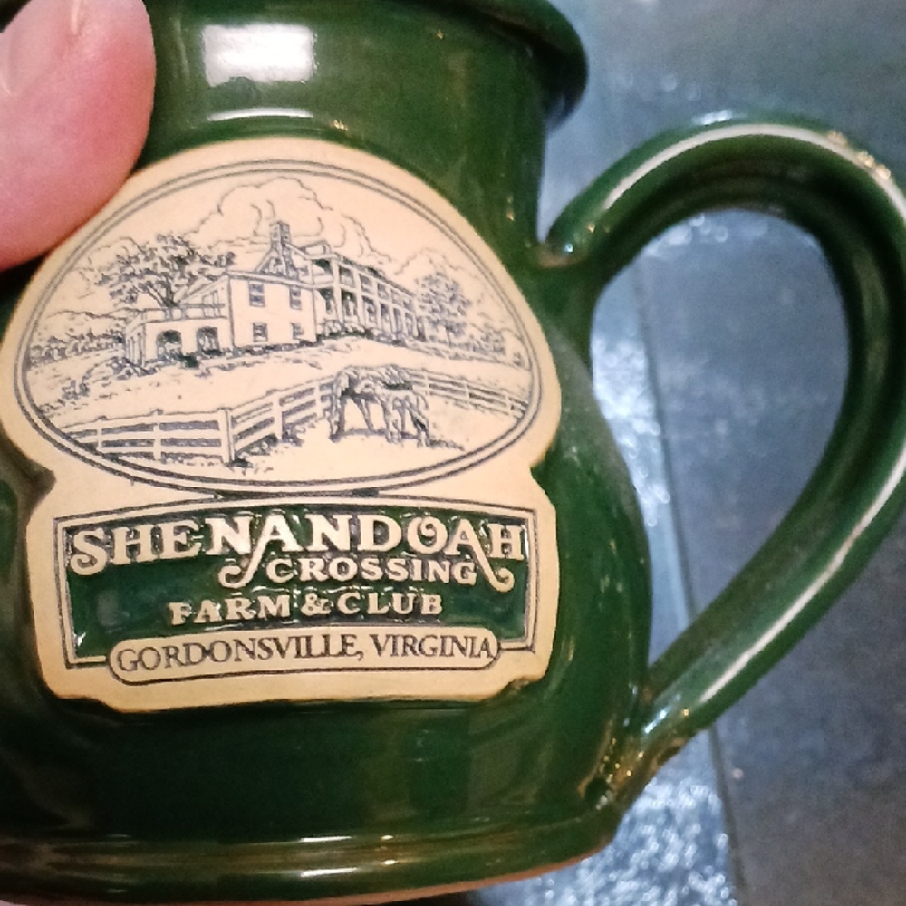 Green Ceramic Mug